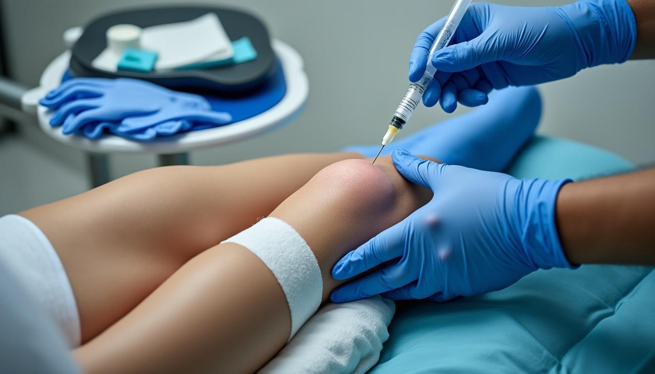 découvrez comment se déroule une injection d’acide hyaluronique au genou, ses effets, son efficacité pour soulager l’arthrose et améliorer la mobilité articulaire.