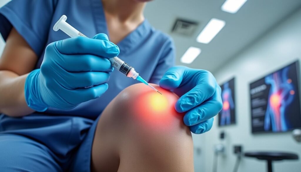 découvrez comment se déroule une injection d’acide hyaluronique au genou, quels sont ses bienfaits, à qui elle s’adresse et son efficacité pour soulager la douleur liée à l’arthrose.