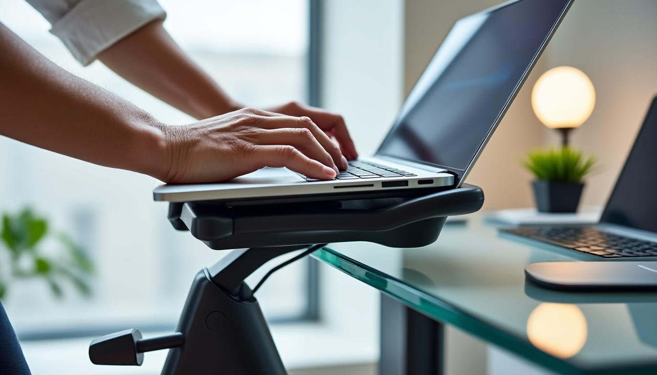 découvrez comment perdre du poids efficacement tout en travaillant à domicile grâce à un pédalier de bureau. adoptez une routine simple pour brûler des calories sans quitter votre poste de travail !