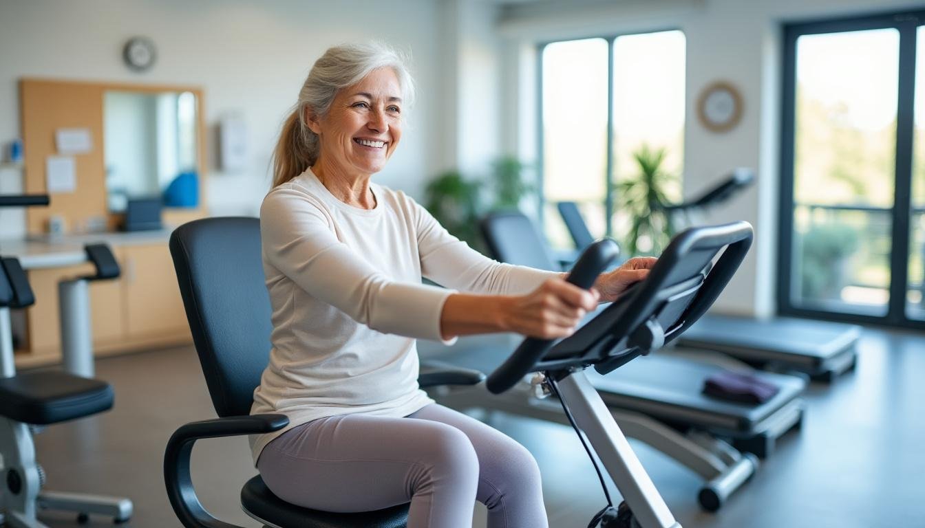 découvrez comment l'entraînement sur vélo d'appartement couché favorise la rééducation en douceur, améliore la mobilité et aide à retrouver la forme en toute sécurité.