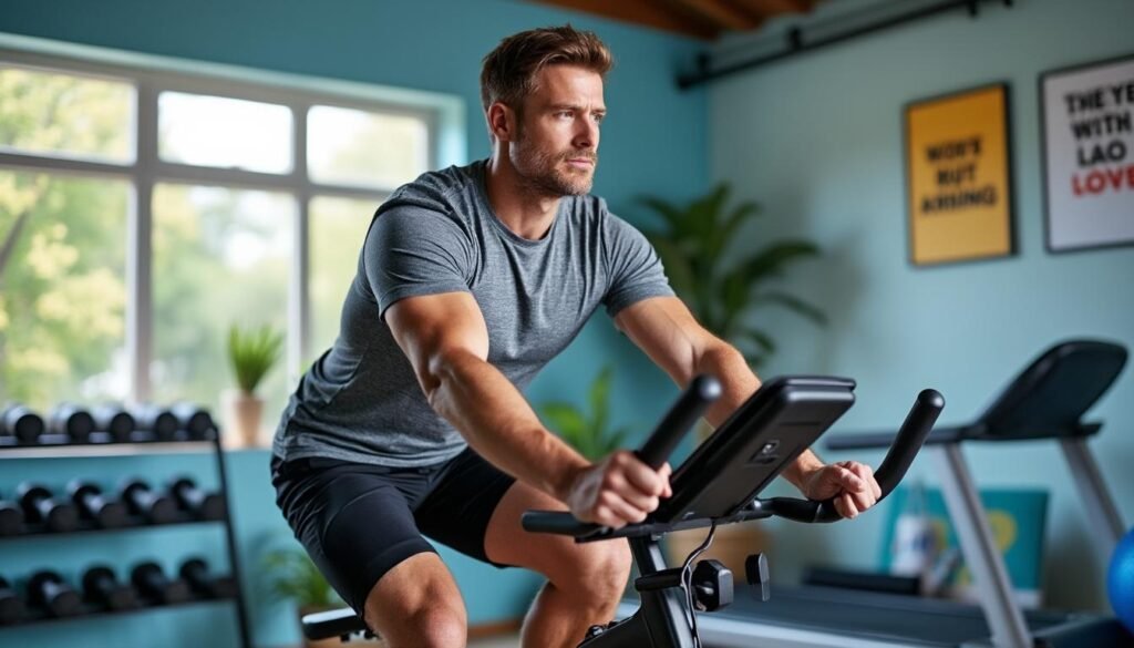 découvrez les bienfaits du vélo d'appartement couché pour retrouver la forme en douceur. idéal pour tous les niveaux, cet exercice améliore votre santé cardiovasculaire, renforce les muscles et protège les articulations. adoptez une reprise sportive efficace et confortable !