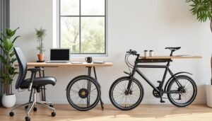 Petit bureau, peu de place : bien choisir son vélo de bureau compact